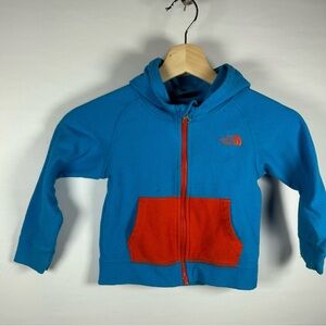 The north face full zip fleece